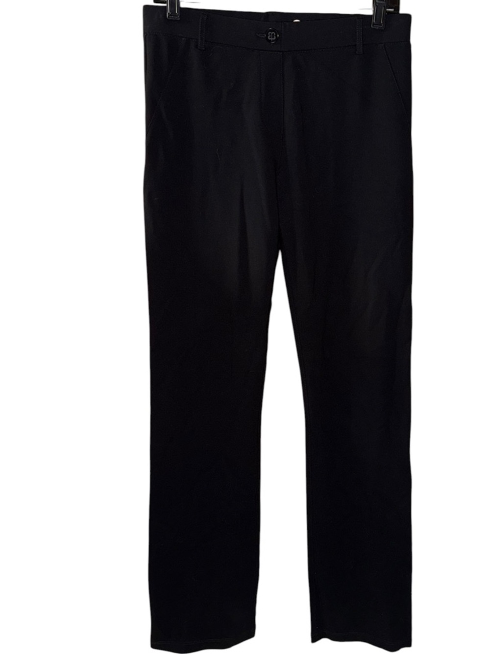 Betabrand Classic DPYP Dress Pant Yoga Pants Straight Leg Black women’s Medium